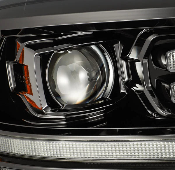 AlphaRex 880524 PRO Halogen HD Look Alpha Black Headlights | 2010-2018 Dodge RAM 2500/3500