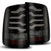 AlphaRex 640010 PRO Series Jet Black LED Tail Lights | 2010-2018 RAM 2500/3500