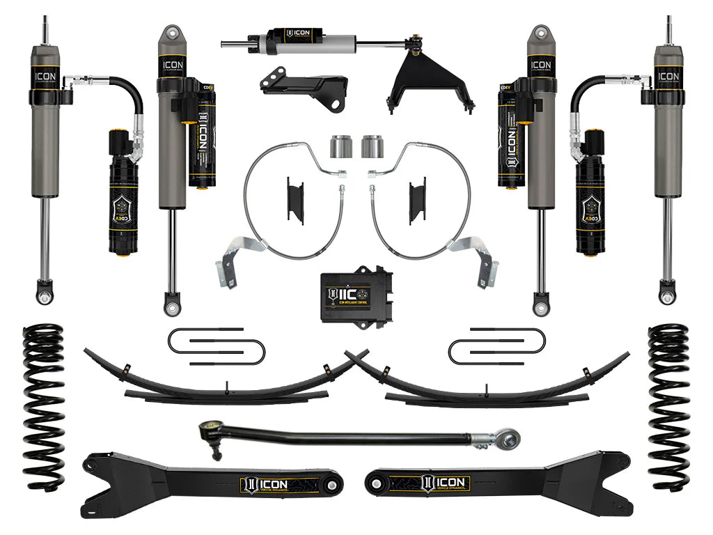 ICON K65917RL 4.5" Lift Stage 8 Suspension System Kit w/ Radius Arms & Expansion Packs (Gas) | 2023-2025 Ford F250/F350 Super Duty