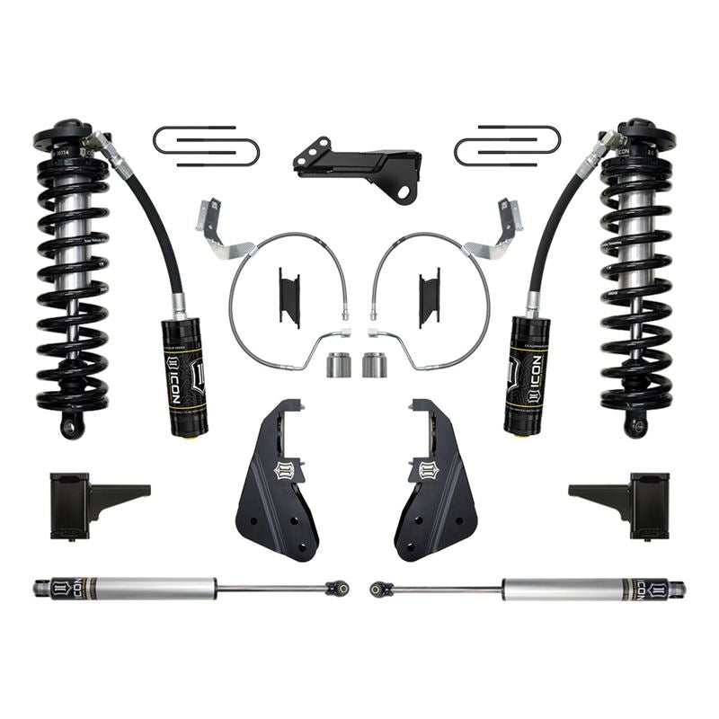 ICON K63172 4-5.5" Lift Stage 2 Coilover Conversion System Kit | 2023-2025 Ford F250/F350 Super Duty
