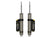 ICON 217704CP 2.5" VS Aluminum CDCV Piggyback Reservoir Rear Shocks - for 0-3" Lift - (Pair) | 2014-2026 RAM 2500 4WD