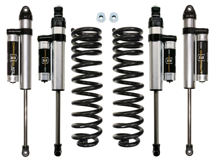 ICON K62512 Stage 2 Suspension Leveling System - Provides 2.5" Lift | 2017-2019 Ford F250/F350 Super Duty 4WD