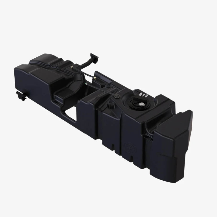 S&B 10-1023-1 62 Gallon High-Capacity Fuel Tank | 2001-2004 GM Silverado/Sierra 2500HD/3500HD 6.6L Duramax LB7 Crew Cab Short Bed