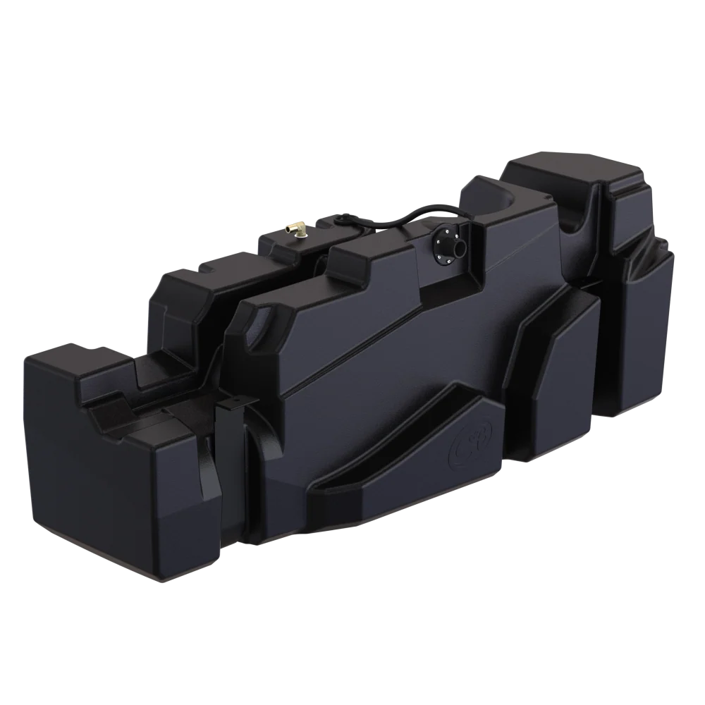 S&B 10-1036 56 Gallon High-Capacity Fuel Tank | 2011-2026 GM Sierra/Silverado 2500HD/3500HD 6.6L Duramax Crew Cab Short Bed