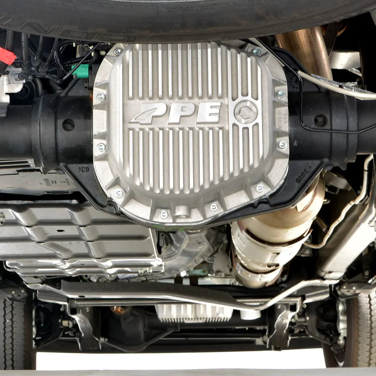 1990-2022 Ford F250 & F350 10.25-10.5 inch Rear PPE HD DEEP Aluminum Rear Dif Cover (Brushed)