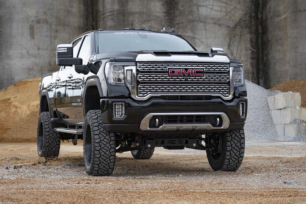 Rough Country 10130A 7 inch Lift Kit with Premium N3 Shocks | 2020-2025 GM Silverado/Sierra 2500HD/3500HD 4WD