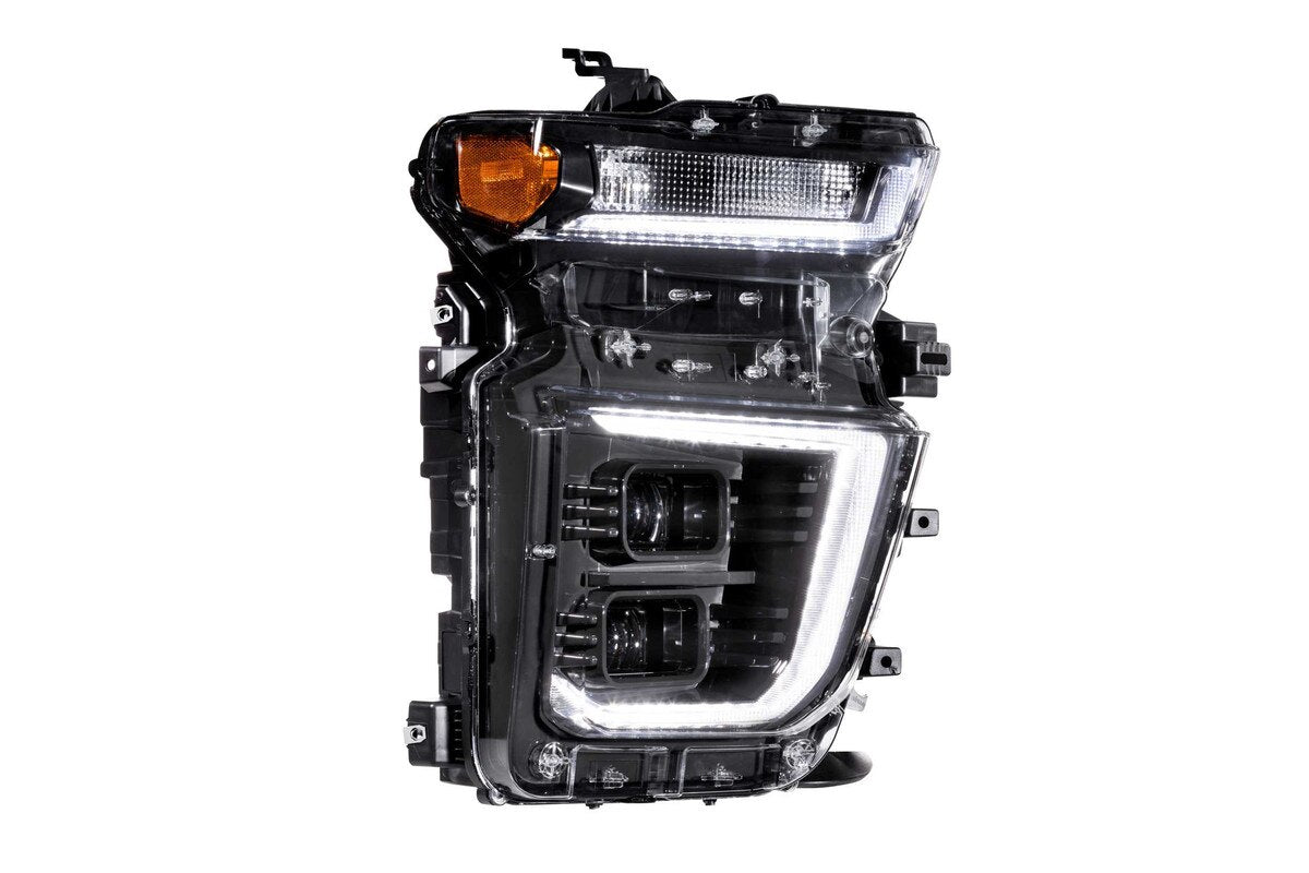Morimoto LF546 XB Hybrid LED Headlights - Pair | 2020-2024 GM Chevrolet Silverado 2500HD/3500HD