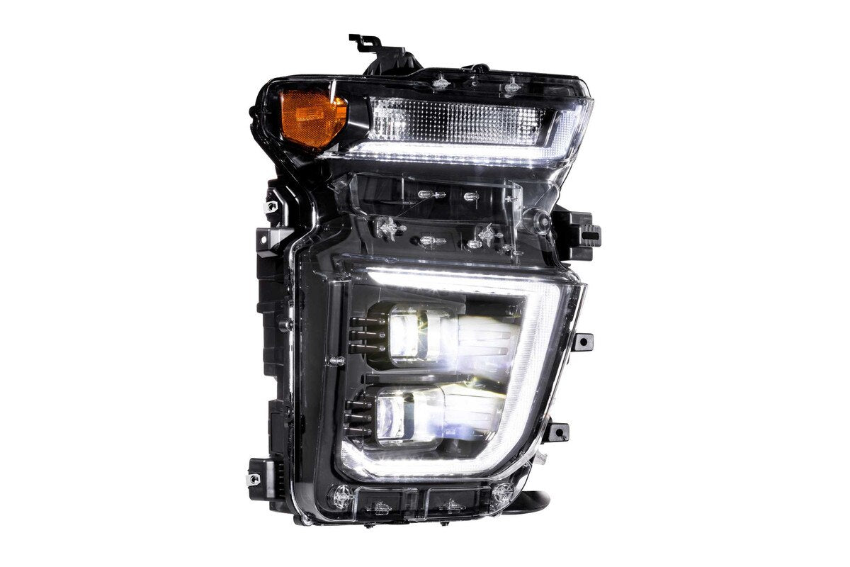 Morimoto LF546 XB Hybrid LED Headlights - Pair | 2020-2024 GM Chevrolet Silverado 2500HD/3500HD