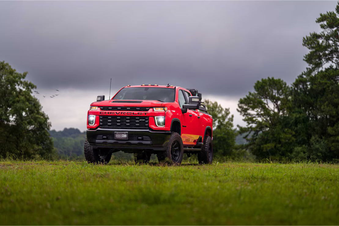 Morimoto LF546 XB Hybrid LED Headlights - Pair | 2020-2024 GM Chevrolet Silverado 2500HD/3500HD