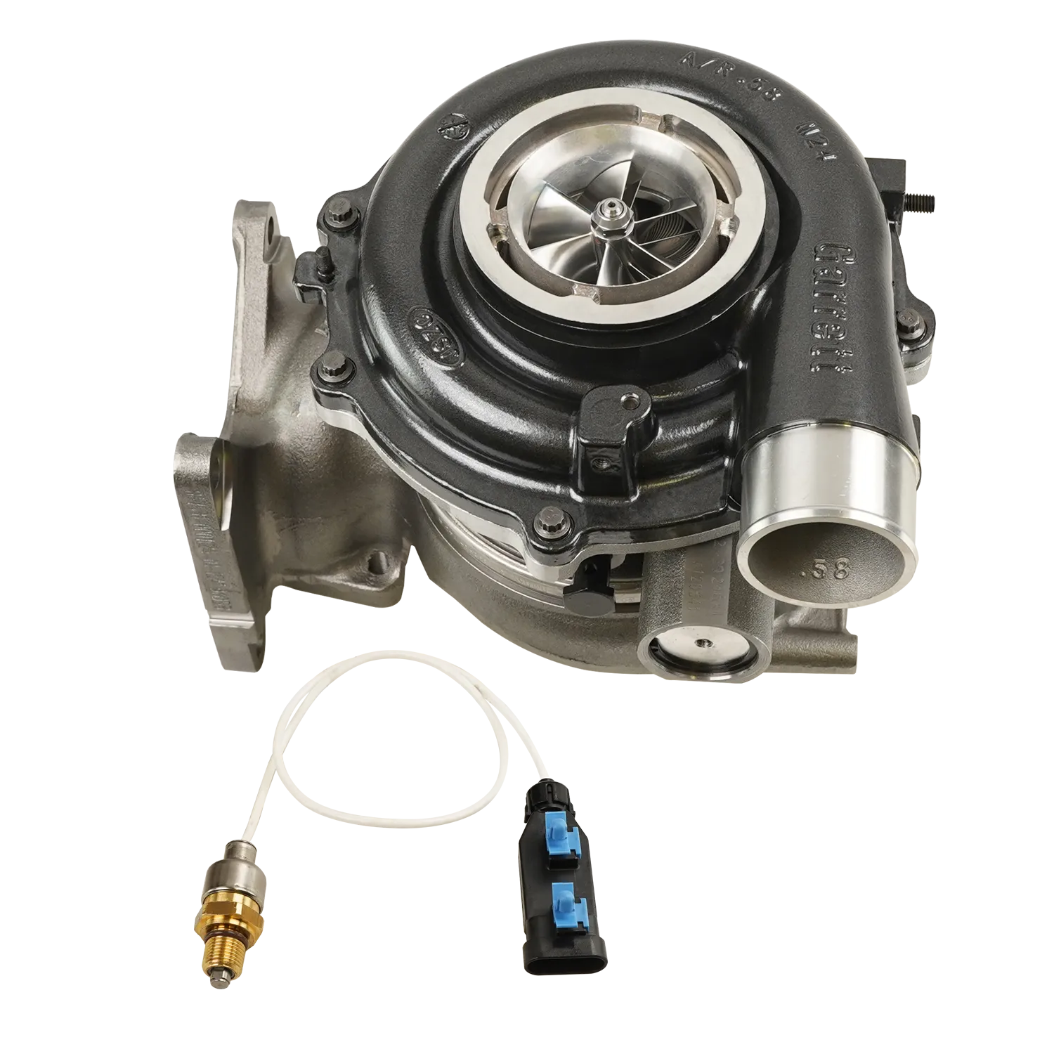 BD Diesel 1045840 Screamer 65MM Turbo | 2004.5-2010 GM Silverado/Sierra 2500HD/3500HD 6.6L Duramax