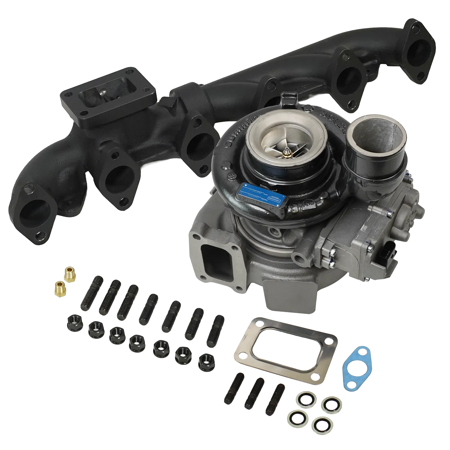 BD Diesel 1045871 Screamer Turbo Manifold Package | 2013-2018 RAM 2500/3500 6.7L Cummins