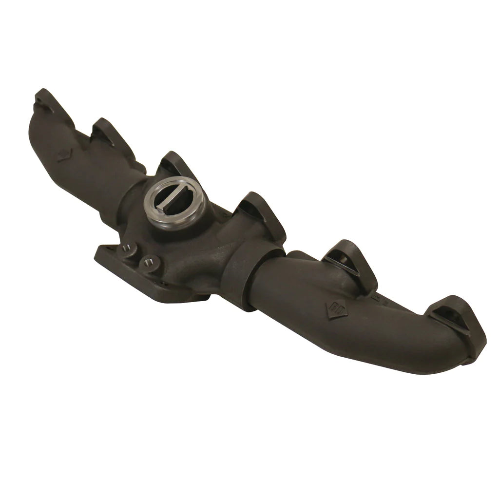 BD Diesel 1045947-T4 T4 Wastegated Exhaust Manifold with 40 degree Mount | 1998.5-2007 Dodge RAM 2500/3500 5.9L Cummins