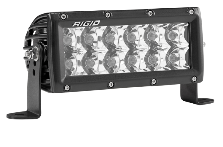 Rigid 106213 E-Series PRO LED Light Spot Optic 6 inch Black Housing | Universal