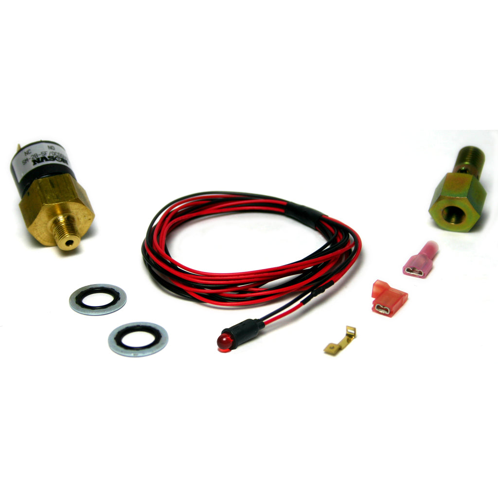 BD Diesel 1081130 Low Fuel Pressure Light & Alarm Kit Red LED | 1998-2007 RAM 2500/3500 5.9L Cummins