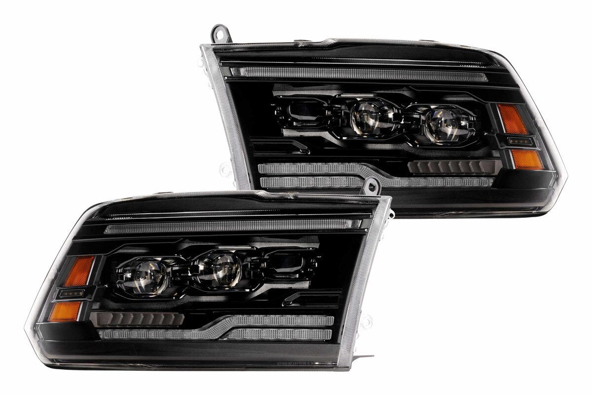 Morimoto LF2-520Y XB Evo Hybrid Headlights (Set) | 2009-2018 Dodge RAM 1500