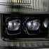 AlphaRex 880147 NOVA LED Alpha-Black Headlights | 2011-2016 Ford F250/F350 Super Duty