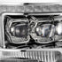 AlphaRex 880148 NOVA LED Chrome Headlights | 2011-2016 Ford F250/F350 Super Duty