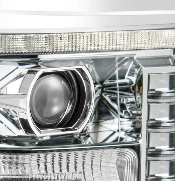 AlphaRex 880141 PRO Series Chrome Halogen Headlights | 2011-2016 Ford F250/F350 Super Duty
