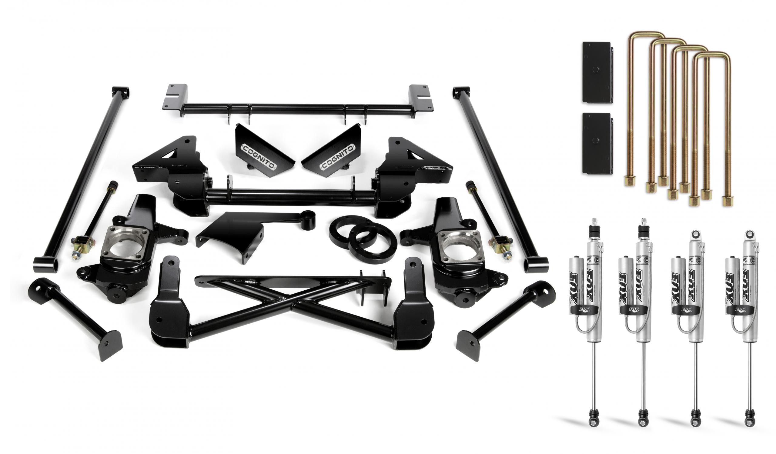 Cognito 110-P0786 7 inch Standard Lift Kit with Fox PSRR 2.0 Shocks | 2001-2010 GM Silverado/Sierra 2500HD/3500HD