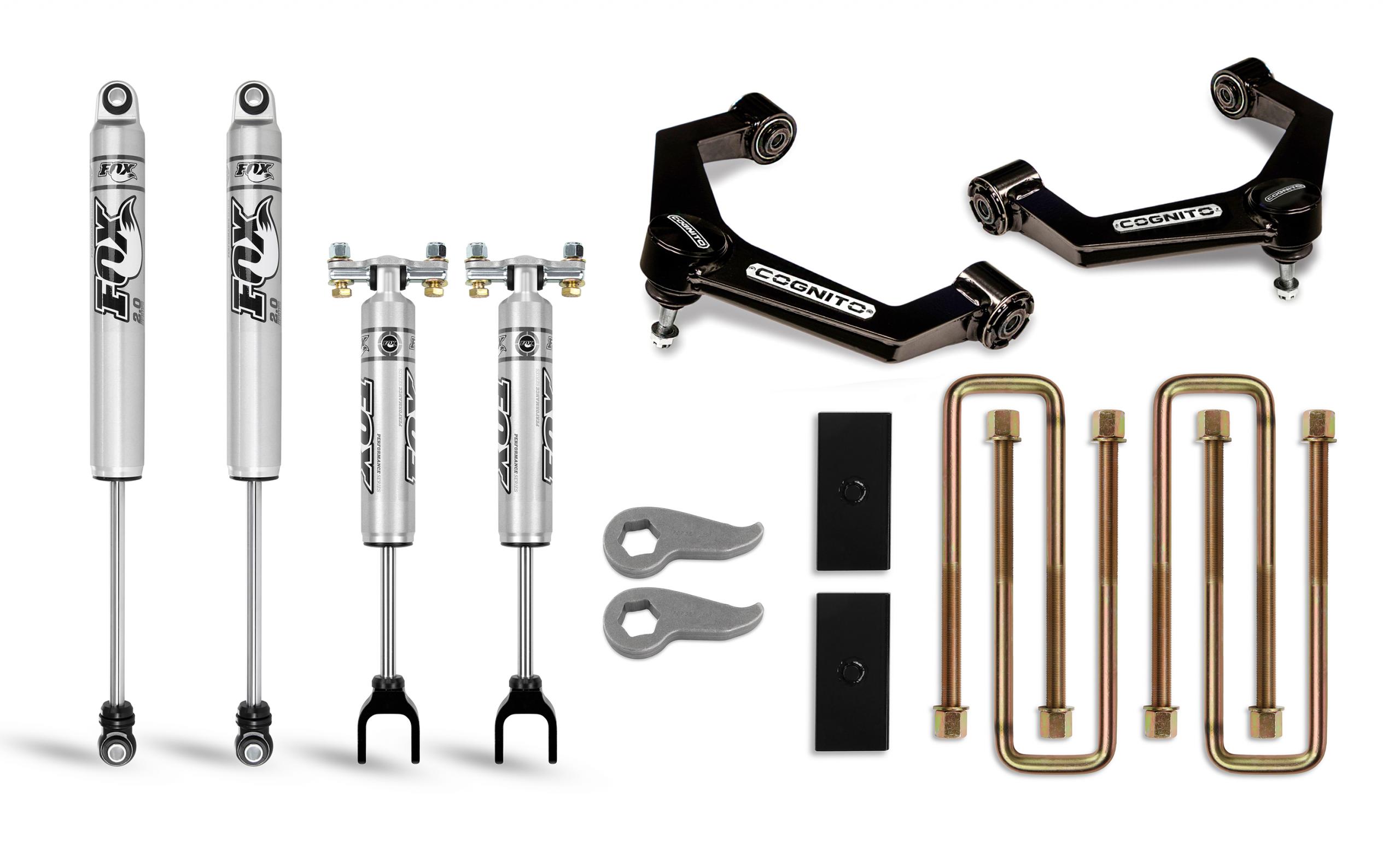 Cognito 110-P0883 3 inch Performance Leveling Lift Kit | 2020-2025 GM Silverado/Sierra 2500HD/3500HD