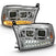 ANZO 111442 Chrome Dual Projector Switchback Headlights | 2010-2018 Dodge RAM 2500/3500