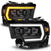 ANZO 111601X Z-Series Full LED Projector Headlights with DRL Switch (Black Housing) | 2019-2024 RAM 2500/3500