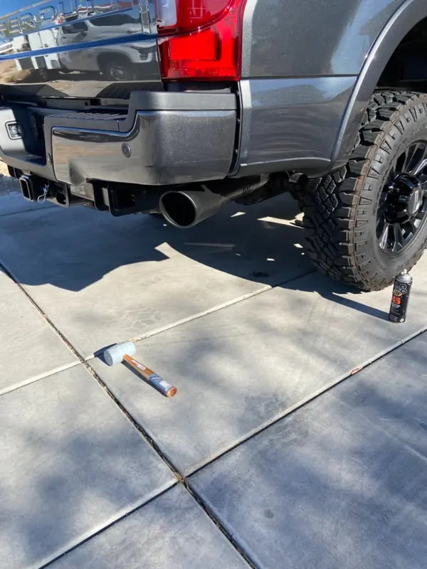 MBRP S6289BLK 4 inch Filter Back Single Exhaust System Black Coated | 2017-2025 Ford F250/F350/F450 6.7L Powerstroke