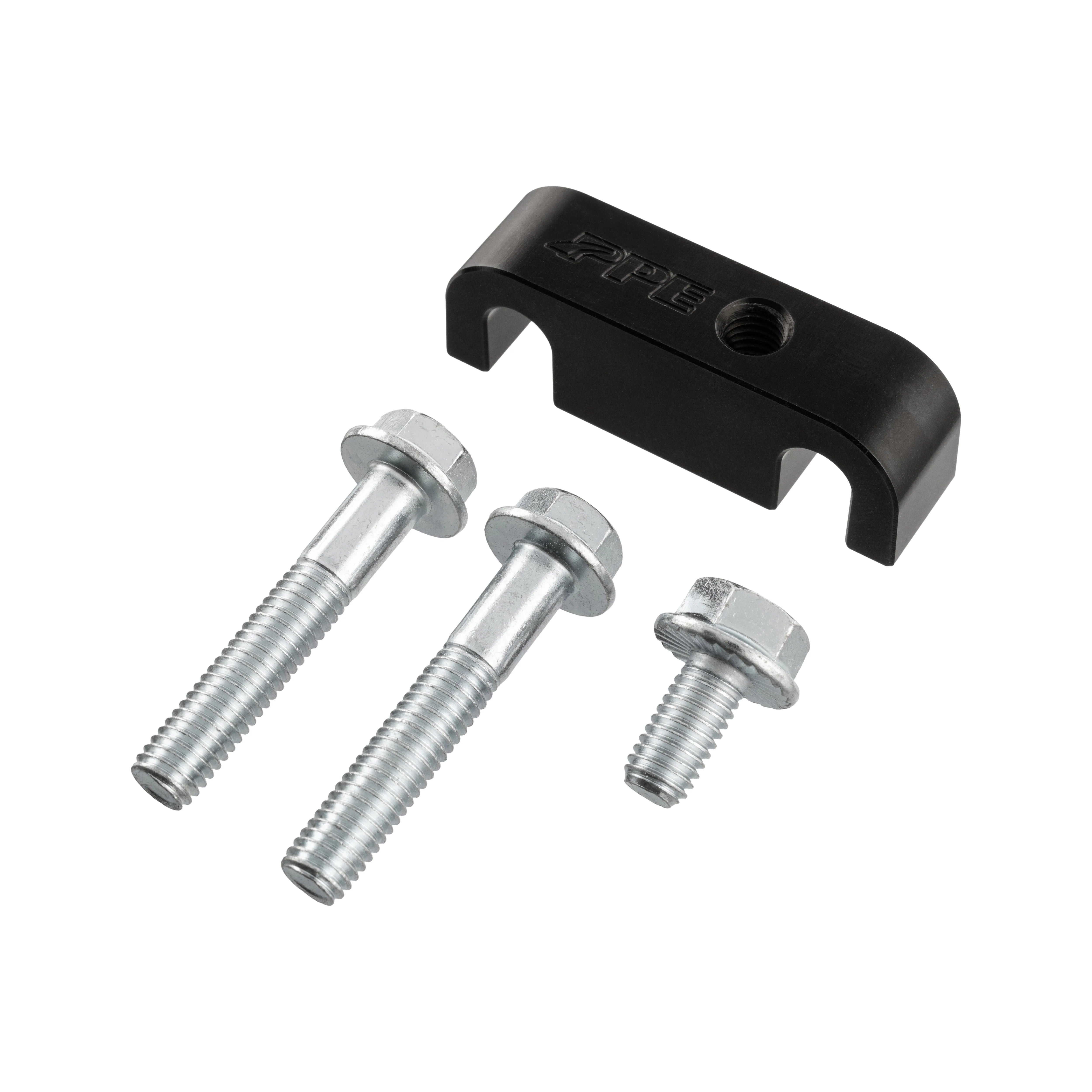 PPE 113059420 Fuel Filter Mount Spacer Kit | 2011-2016 GM Sierra/Silverado 2500HD/3500HD 6.6L Duramax