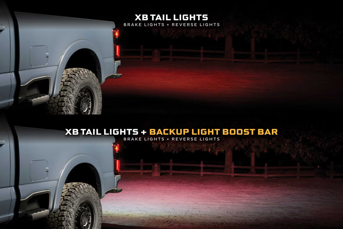 Morimoto LF352 XB LED Tail Lights (Smoked) | 2023-2025 Ford F250/F350 Super Duty