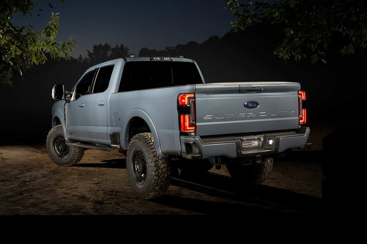 Morimoto LF352 XB LED Tail Lights (Smoked) | 2023-2026 Ford F250/F350 Super Duty