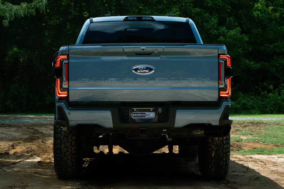 Morimoto LF352 XB LED Tail Lights (Smoked) | 2023-2025 Ford F250/F350 Super Duty
