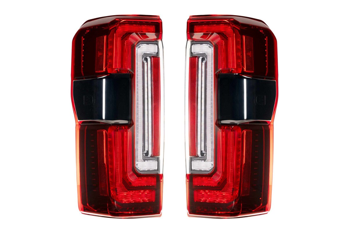 Morimoto LF353 XB LED Tail Lights (Red) | 2023-2026 Ford F250/F350 Super Duty