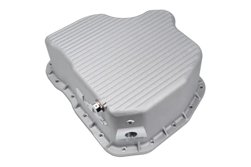 PPE 114052100 High-Capacity Raw Aluminum Deep Engine Oil Pan | 2011-2016 Silverado/Sierra 2500HD/3500HD 6.6L