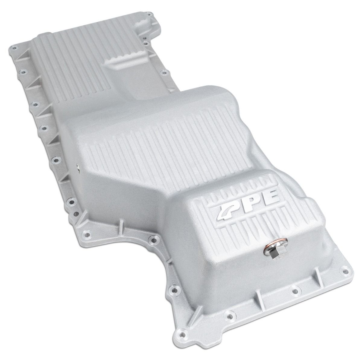 PPE 114054000 Heavy Duty Deep Raw Aluminum Oil Pan | 2019-2022 GM Silverado/Sierra 1500 3.0L