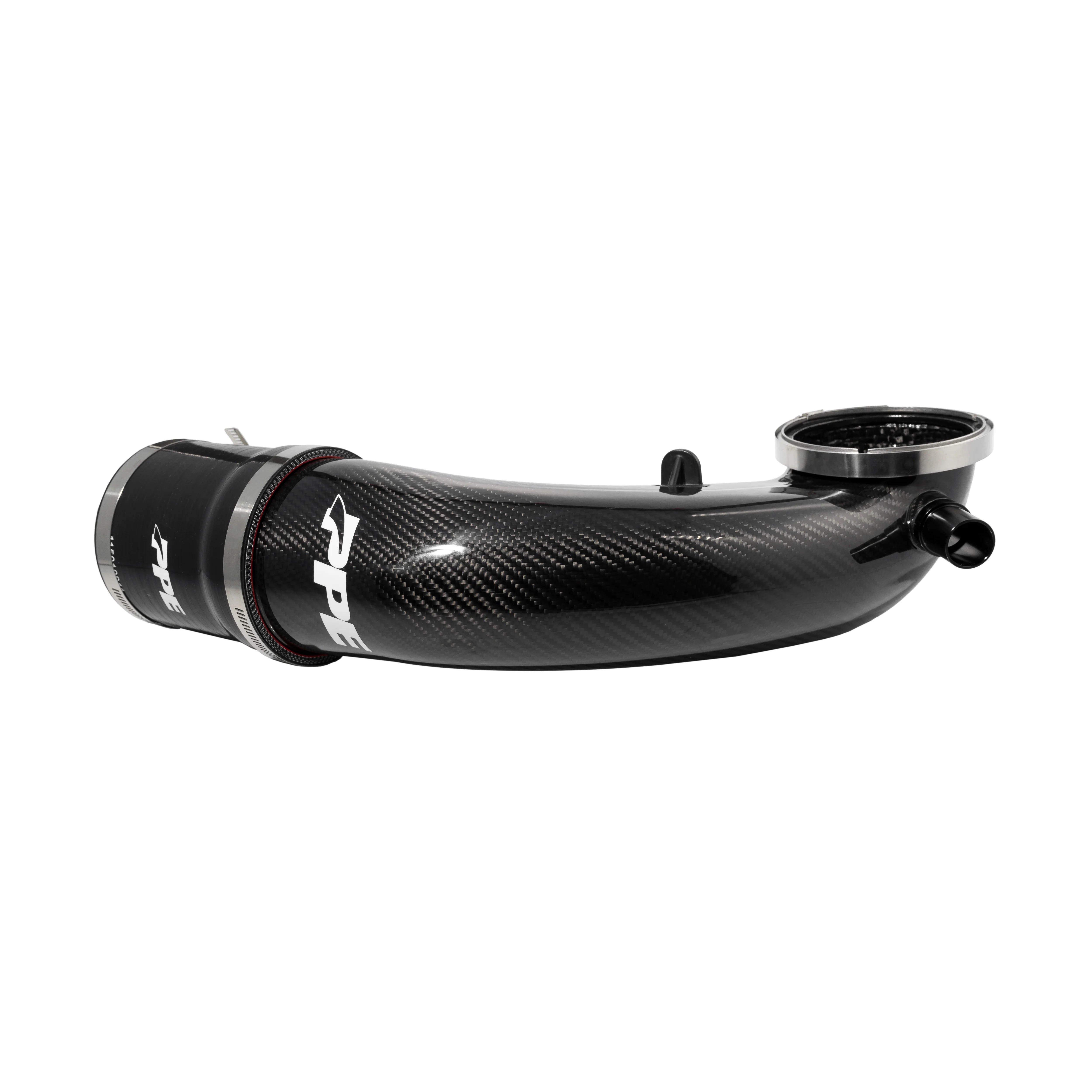 PPE 115010060 Zilla Carbon Fiber Turbo Inlet Upgrade (Twill Weaved) | 2004.5-2005 GM Silverado/Sierra 2500HD/3500HD 6.6L Duramax LLY