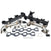 PPE 116112520 High Flow Black Exhaust Manifolds & Up-Pipes Package | 2017-2025 GM Silverado/Sierra 2500HD/3500HD 6.6L Duramax