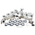 PPE 116112535 High Flow Silver Ceamic Exhaust Manifolds & Up-Pipes Package | 2017-2025 GM Silverado/Sierra 2500HD/3500HD 6.6L Duramax