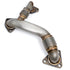 PPE 116120912 OEM Replacement Up-Pipe for OEM Exhaust Manifolds | 2004.5-2005 GM Silverado/Sierra 2500HD/3500HD 6.6L Duramax LLY