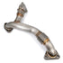 PPE 116120918 OEM Replacement Up-Pipe for OEM Exhaust Manifolds | 2011-2016 GM Silverado/Sierra 2500HD/3500HD 6.6L Duramax LML