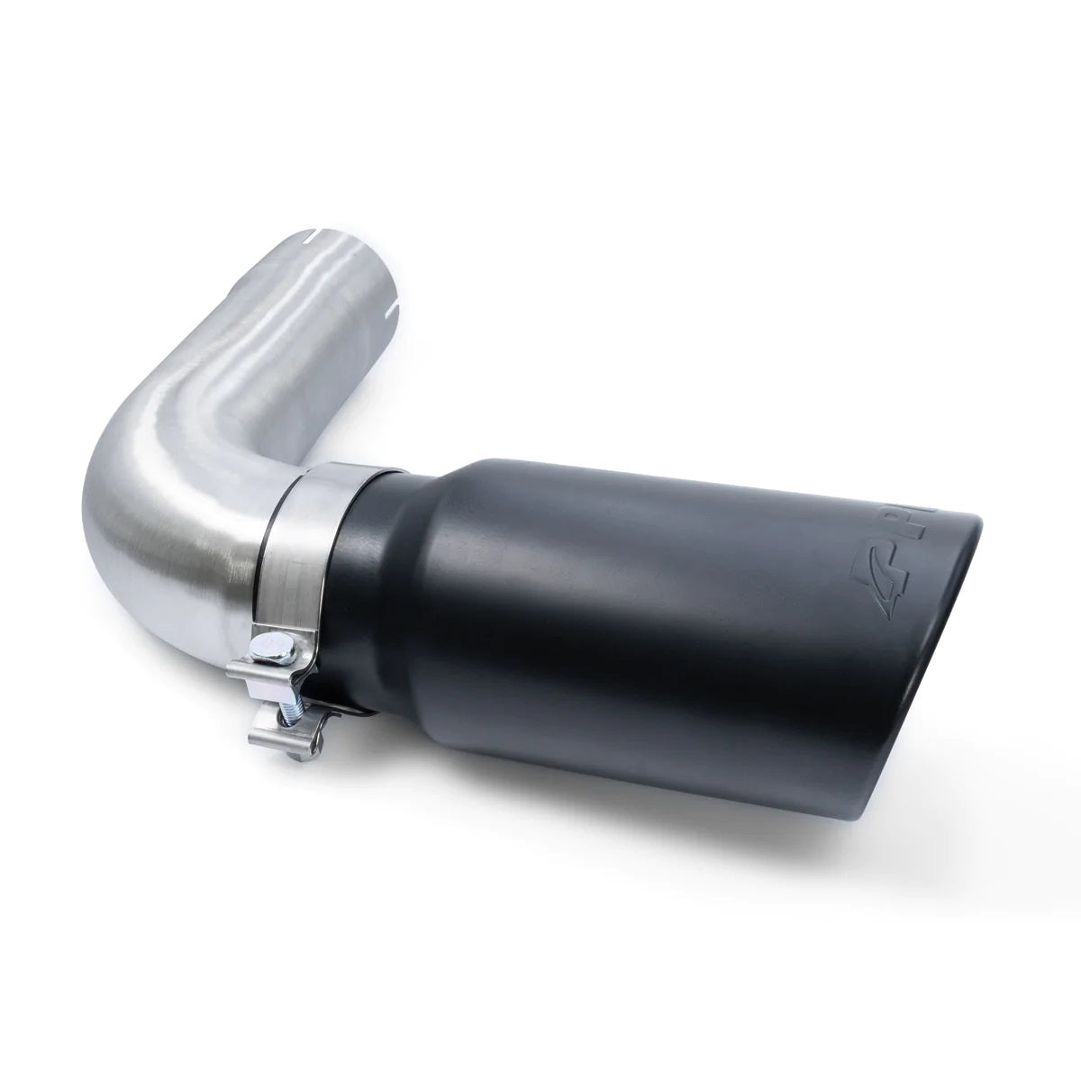PPE 117020120 4 inch T304 Stainless Exhaust Tailpipe with Black Tip | 2007-2019 GM Silverado/Sierra 2500HD/3500HD 6.6L Duramax
