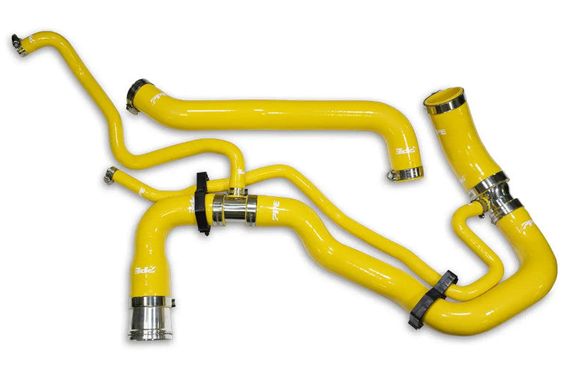 PPE 119024300 Upper & Lower Coolant Hose Kit - Yellow | 2011-2016 GM Silverado/Sierra 2500HD/3500HD 6.6L Duramax LML