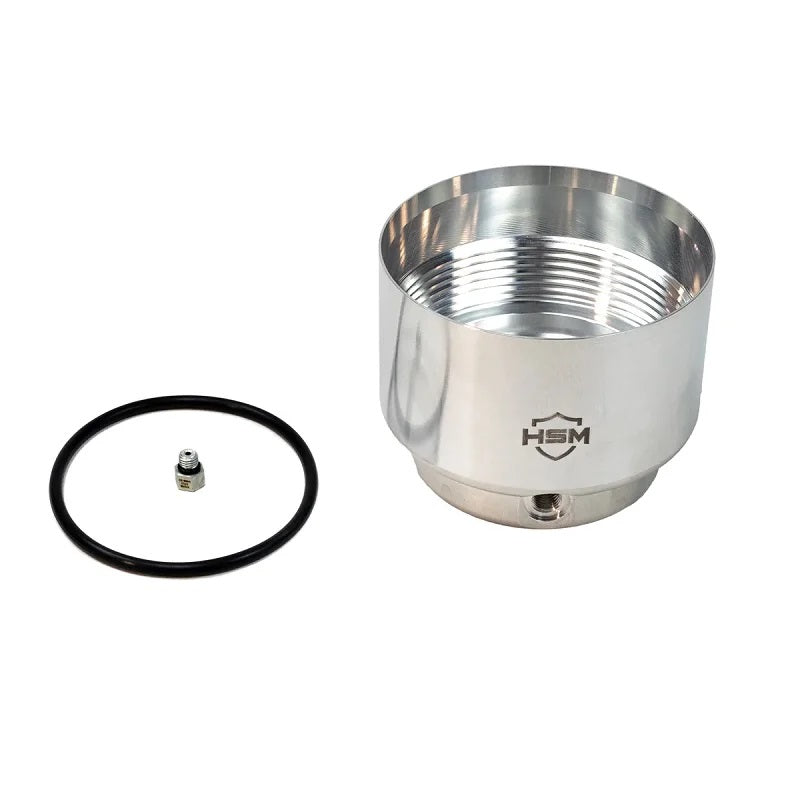 H&S Motorsports 121008 Billet Fuel Filter Housing | 2011-2016 Ford F250/F350 6.7L Powerstroke