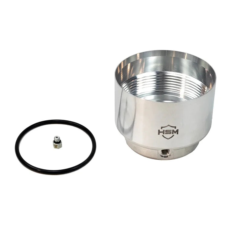 H&S Motorsports 121008 Billet Fuel Filter Housing | 2011-2016 Ford F250/F350 6.7L Powerstroke