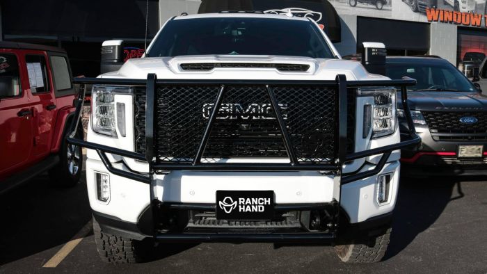 Ranch Hand GGG201BL1C Legend Grille Guard (Front Camera) | 2020-2023 GM/GMC Sierra 2500HD/3500HD