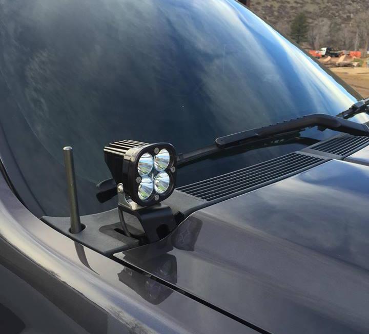 Baja Designs 447576 A-Pillar Kit Squadron Pro Light Kit | 2007-2013 GM Silverado/Sierra 1500/2500HD/3500HD