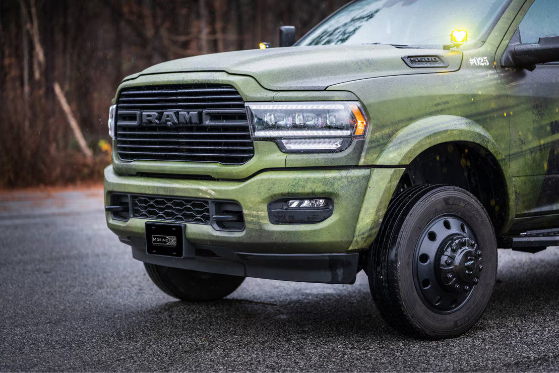 Morimoto BAF034 4Banger A-Pillar Brackets | 2019-2025 RAM 2500/3500