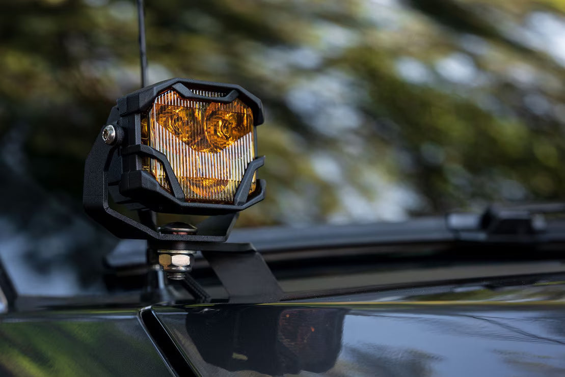Morimoto BAF031 4Banger A-Pillar Brackets | 2014-2018 GM/GMC Sierra 1500