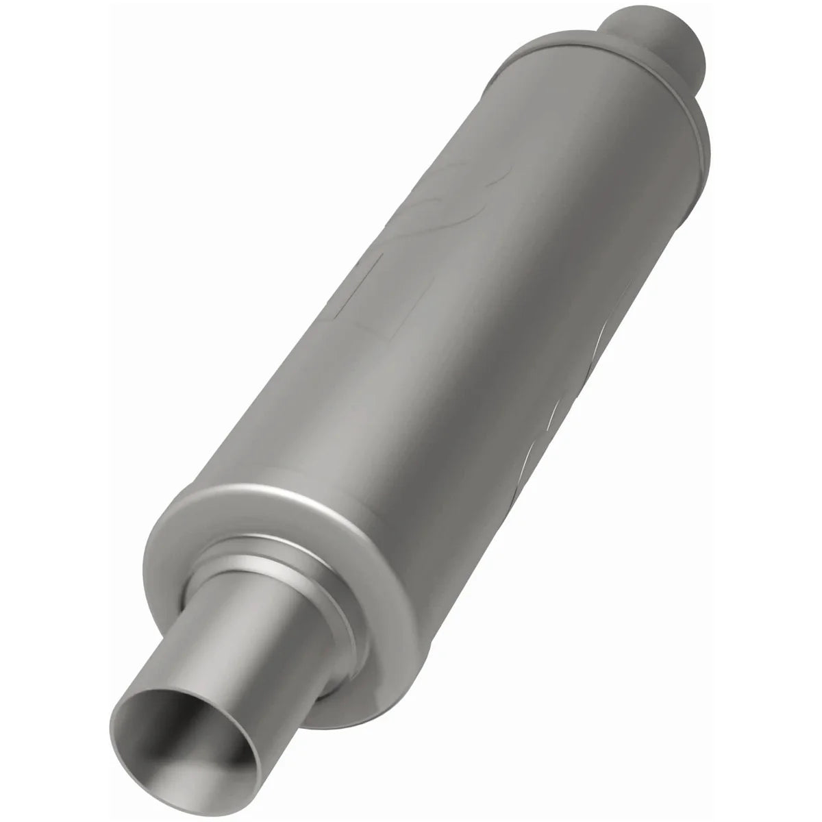 MagnaFlow 12773  7in. Round Straight-Through Performance Exhaust Muffler | Universal