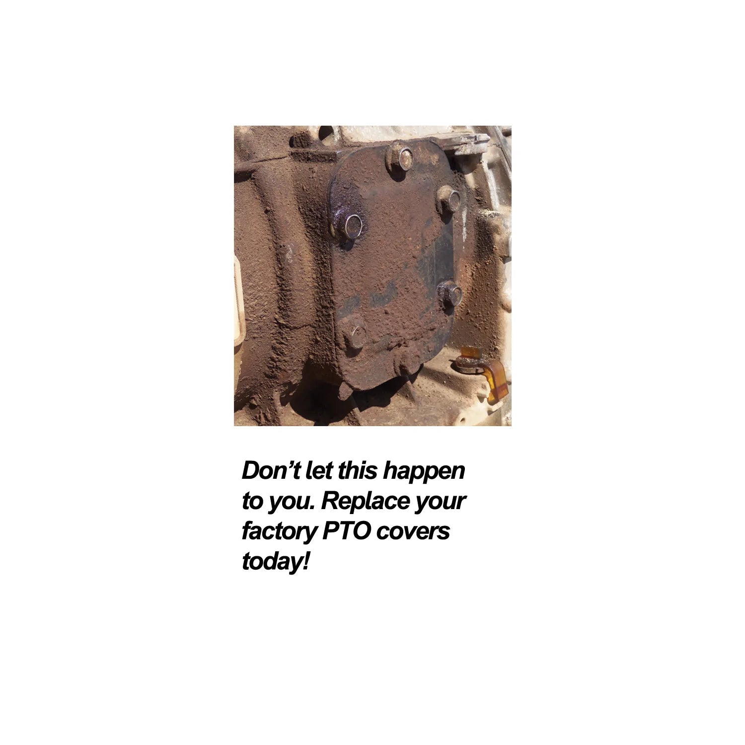 PPE 128060000 Allison Transmission PTO Side Plate Cover with Raw Finish | 2001-2019 GM Silverado/Sierra 2500HD/3500HD 6.6L Duramax