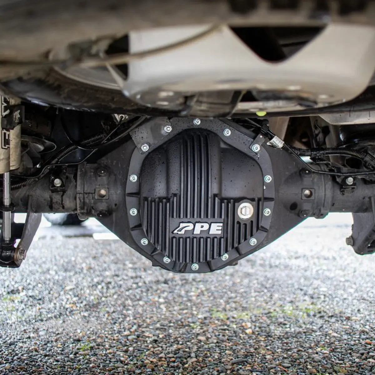 PPE 238042020 Front Differential Cover with Black Finish | 2014-2025 RAM 2500/3500 w/ 9.25" Front Axle